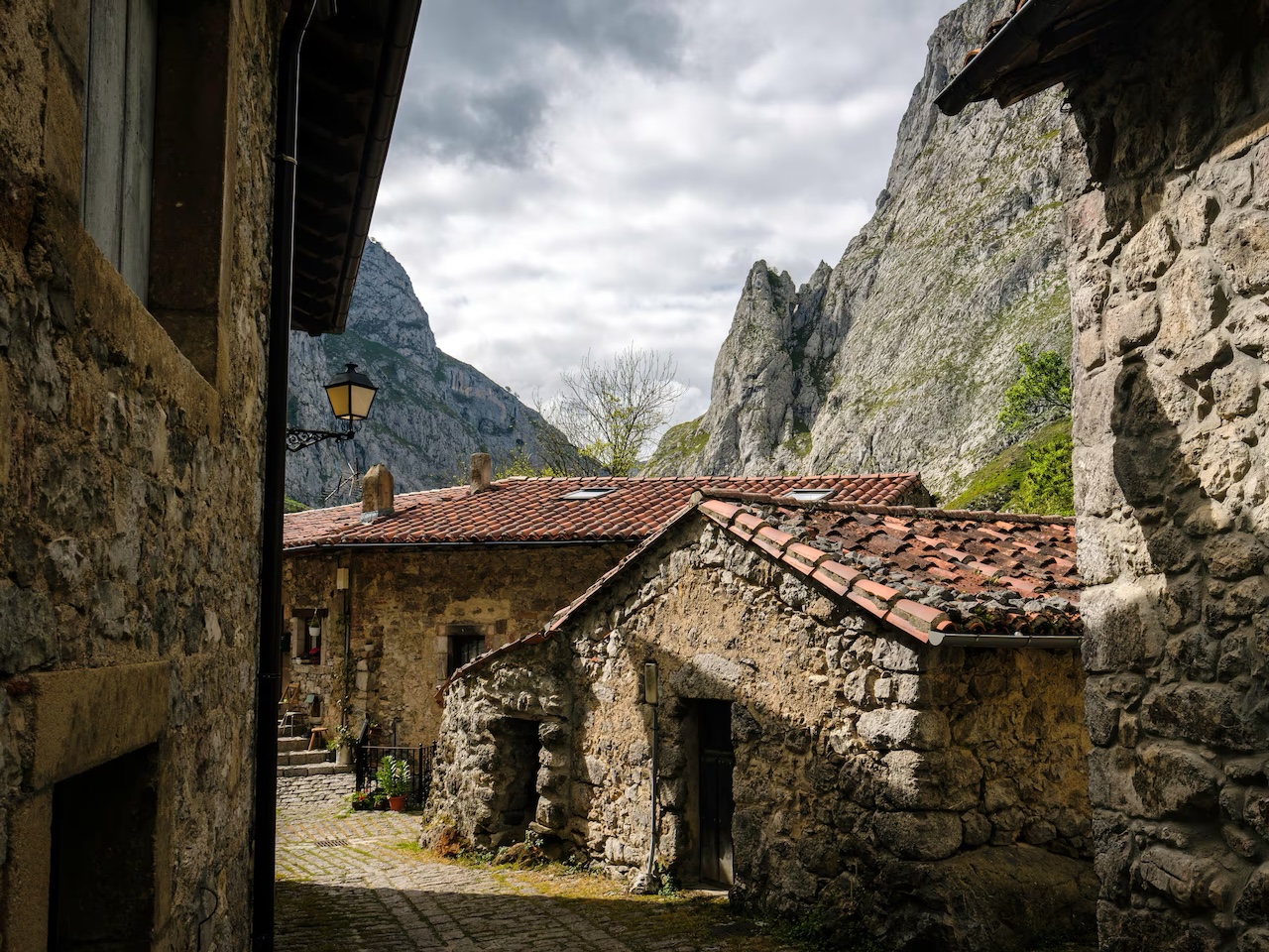 Pueblo en Picos de Europa